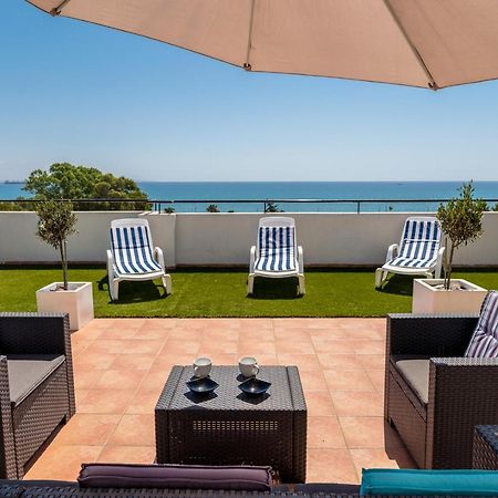 Makenzy Seaview Penthouse Apartment Larnaca Bagian luar foto